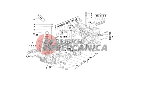 Crankcase halves