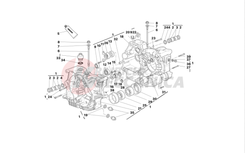 Crankcase halves