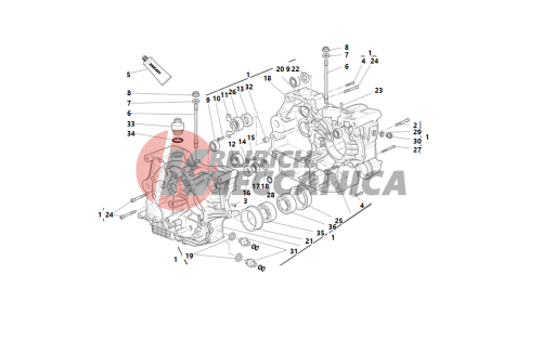 Crankcase halves