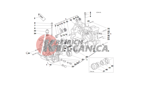 Crankcase halves