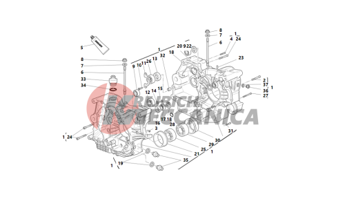 Crankcase halves