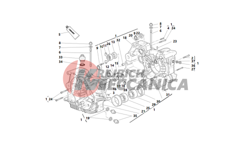 Crankcase halves