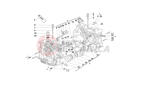 Crankcase halves