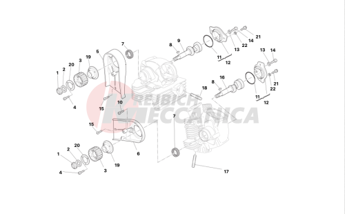 Cylinder head : timing system