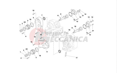 Cylinder head : timing system