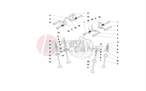 Cylinder head : timing system