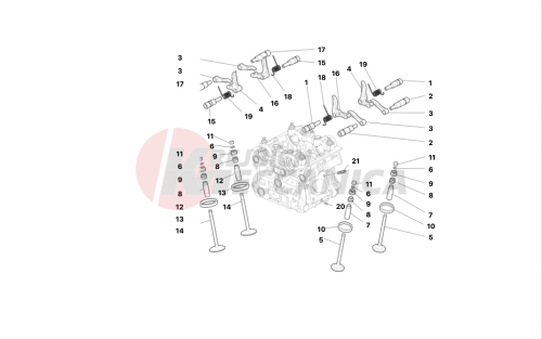 Cylinder head : timing system