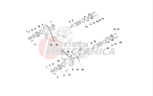 Cylinder head : timing system