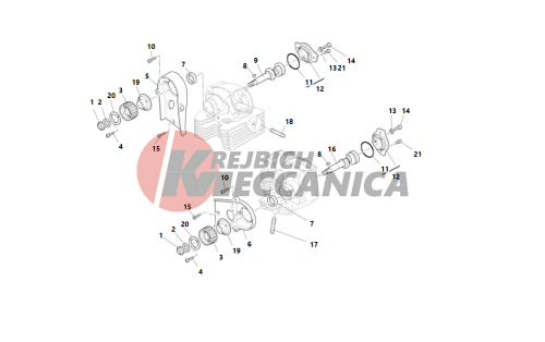 Cylinder head : timing system