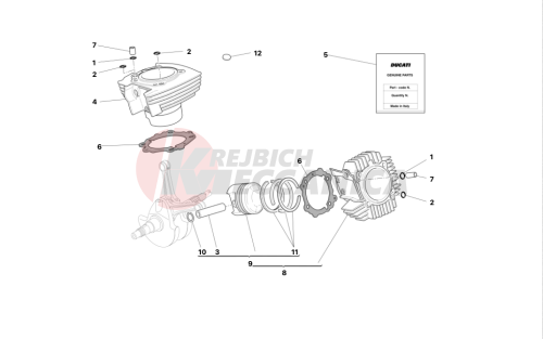 Cylinders - pistons