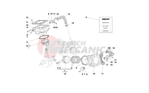 Cylinders - pistons