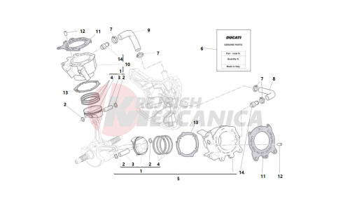 Cylinders - pistons