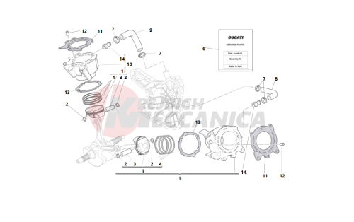 Cylinders - pistons