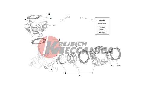 Cylinders - pistons