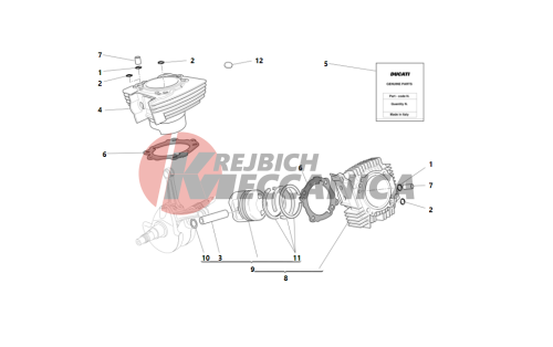 Cylinders - pistons