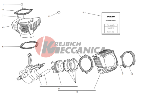 Cylinders - pistons