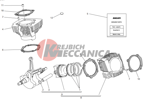 Cylinders - pistons