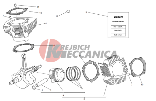 Cylinders - pistons