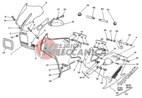 FAIRING DM 024037>