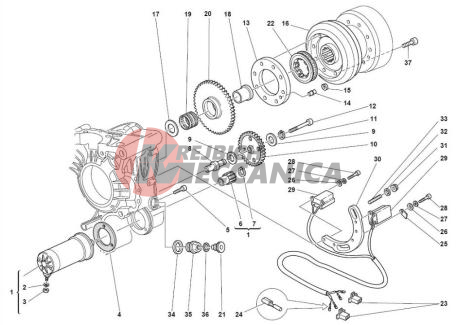 ELECTRIC STARTER AND IGNITION