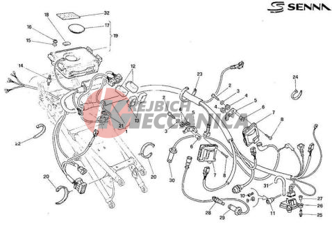 ENGINE CONTROL UNIT SENNA
