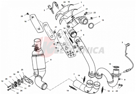 EXHAUSRT PIPE ASSY