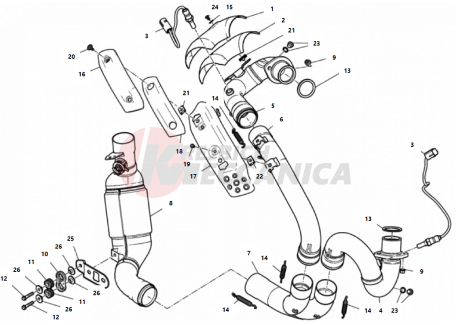 EXHAUSRT PIPE ASSY