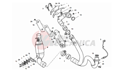 EXHAUST PIPE ASSY