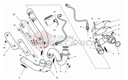 EXHAUST PIPE ASSY