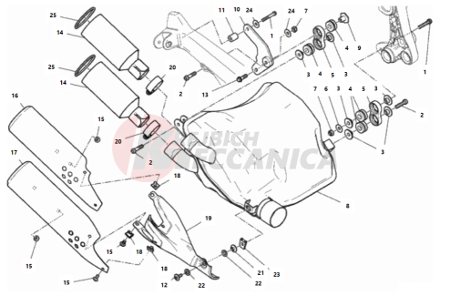 EXHAUST SILENCER