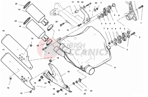 EXHAUST SILENCER