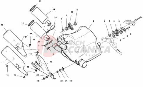 EXHAUST SILENCER