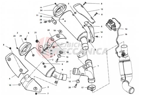 EXHAUST SILENCER