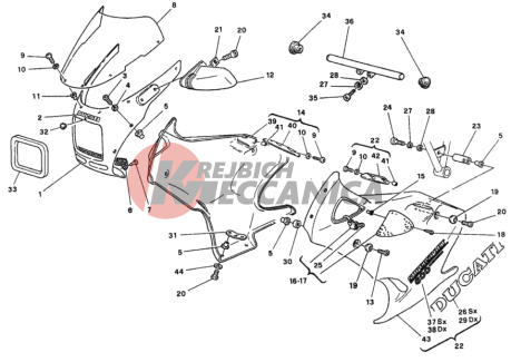 FAIRING DM 003552->