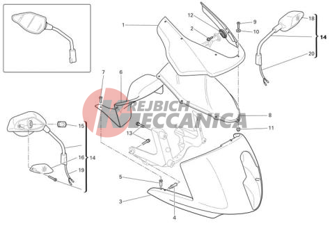 Headlight fairing