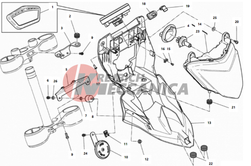 FANALE ANTERIORE E CRUSCOTTO