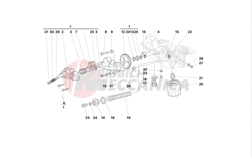 FILTERS AND OIL PUMP