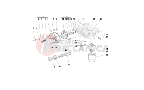 FILTERS AND OIL PUMP
