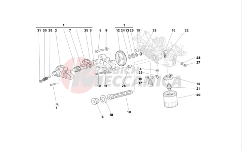 FILTERS AND OIL PUMP