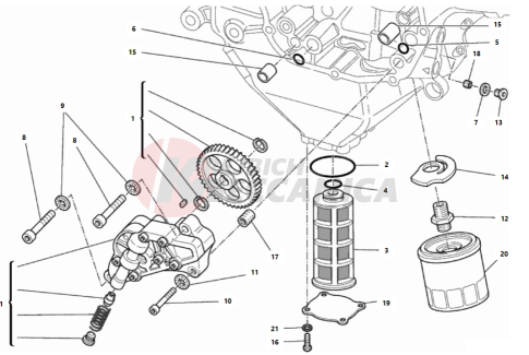 FILTERS AND OIL PUMP