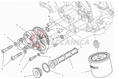 FILTERS AND OIL PUMP