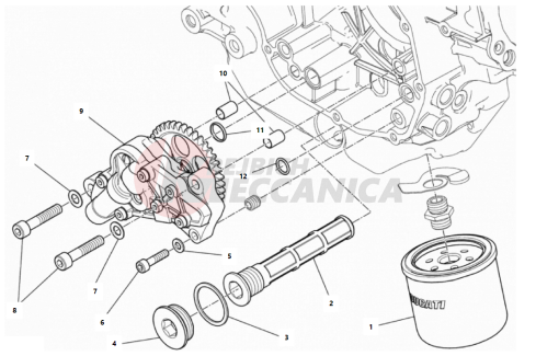FILTERS AND OIL PUMP