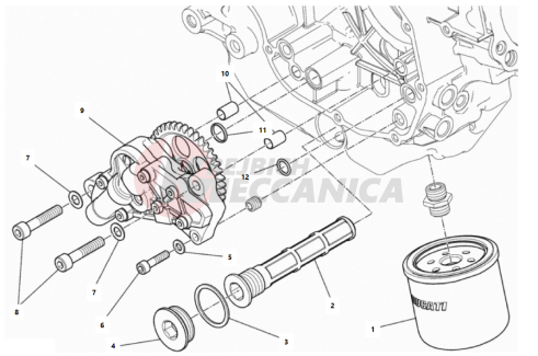FILTERS AND OIL PUMP