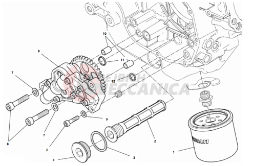 FILTERS AND OIL PUMP