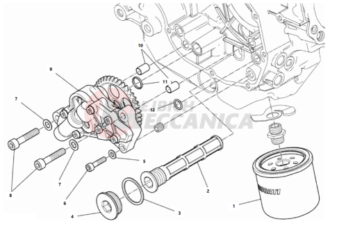 FILTERS AND OIL PUMP