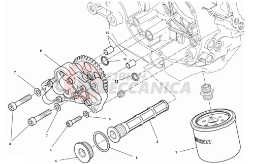 FILTERS AND OIL PUMP