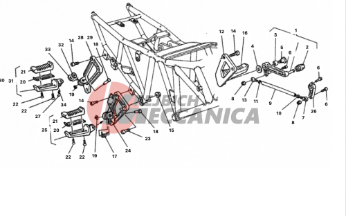 FOOTREST DM 002306