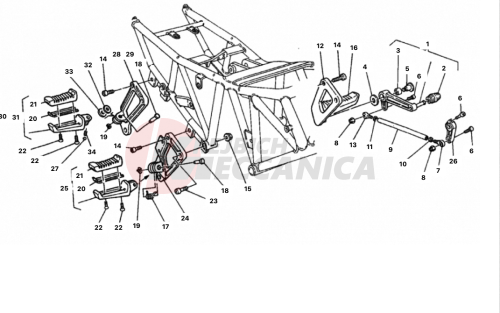 FOOTREST DM 002306