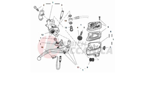 FRONT BRAKE PUMP