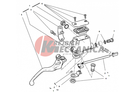 FRONT BRAKE PUMP